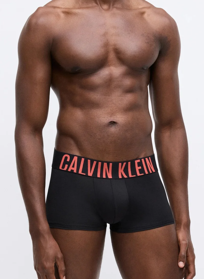 كالفن كلاين 3 Pack Low Rise Trunks - Icon Cotton Stretch