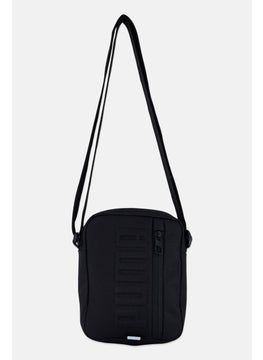 PUMA Men Brand Logo Portable Crossbody Bag, Black  - Image 1