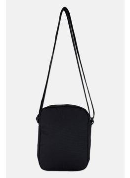 PUMA Men Brand Logo Portable Crossbody Bag, Black  - Image 2