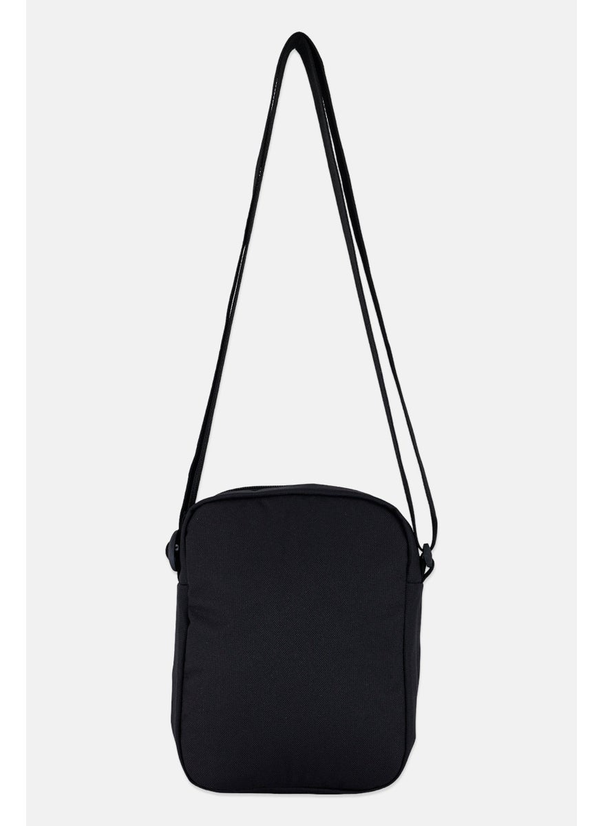 PUMA Men Brand Logo Portable Crossbody Bag, Black  - Image 2