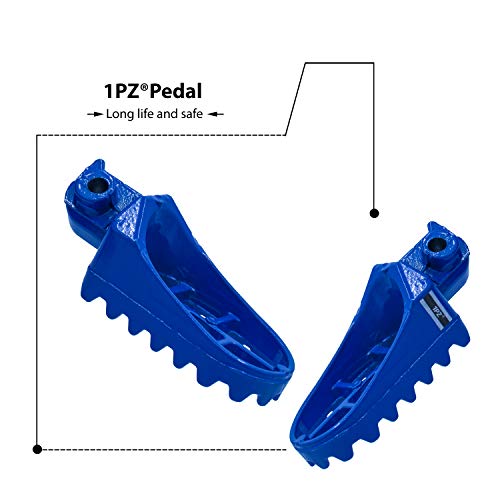 1PZ AP1-Y01 دعامة قدم ألومنيوم زرقاء بديلة لدراجات هوندا XR50R CRF50 CRF70 CRF80 CRF100F ياماها PW50 PW80 TW200 TTR90 TTR90E موتوكروس - Image 5
