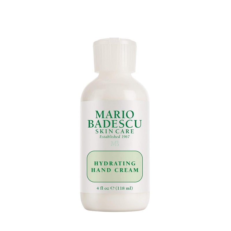 Mario Badescu Hydrating Hand Cream for Dry Cracked Hands - Hand Care Infused with Revitalizing Peppermint - Absorbs Quickly, Non-Greasy and Delivers Lightweight Hydration, 4 Fl Oz - Image 1