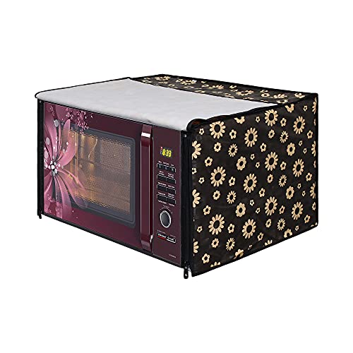 Lithara Printed Waterproof Microwave Oven Cover for IFB 25L Model : 25SC4 | Sams35 (Multicolor) - Image 3