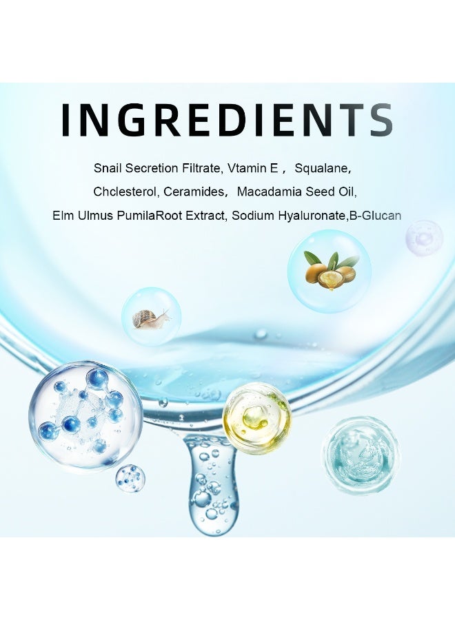 jalan Deep Moisturizing Snail Mucin Repair Cream | Snail Mucin 92% Moisturizer | 50g - Image 2