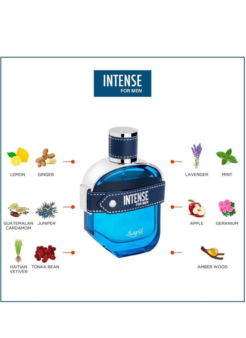 sapil - Intense for Men 100ml EDT - Image 1