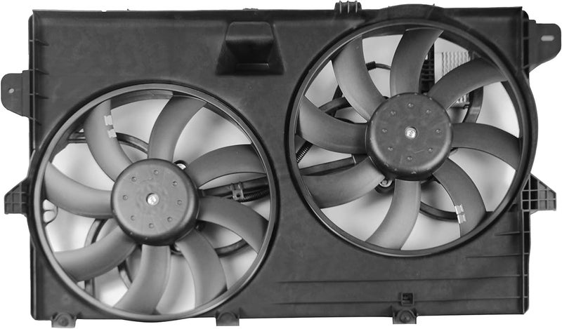 MYSMOT Engine Radiator Dual Cooling Fan Assembly - Image 1