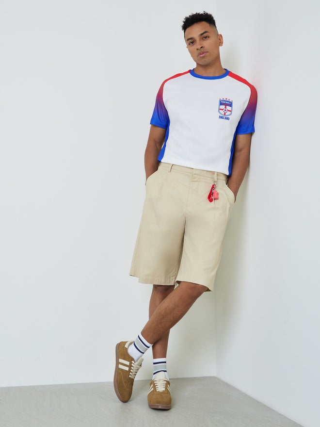 Styli Active Men England Short Sleeve Jersey FIFA Football T-Shirt - Image 2