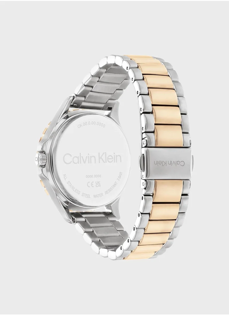 CALVIN KLEIN Lively Steel Strap Analog Watch