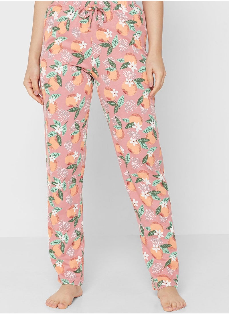 Ginger - All Over Printed Pyjama Set - Image 1