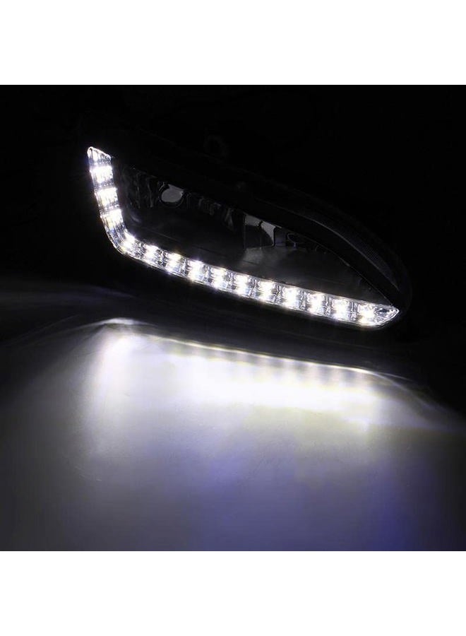 Dreamseek مصابيح LED DRL لهيونداي سانتا في IX45 2013 2014 2015 لمصابيح الضباب الأمامية - Image 3