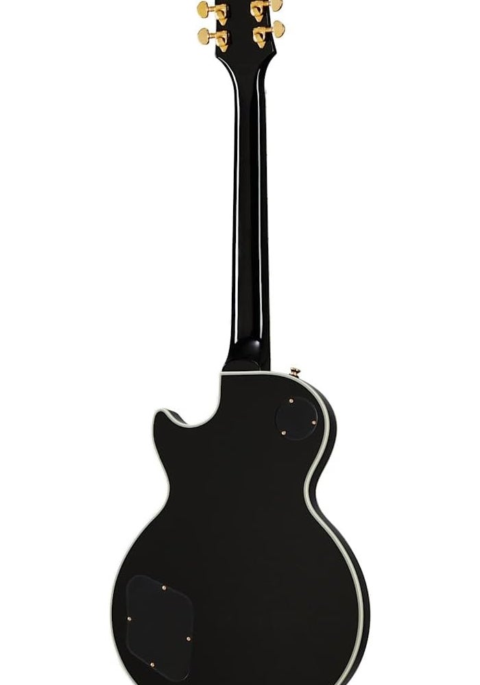 Epiphone Les Paul Custom Ebony - Single Cut Electric Guitar - Image 3