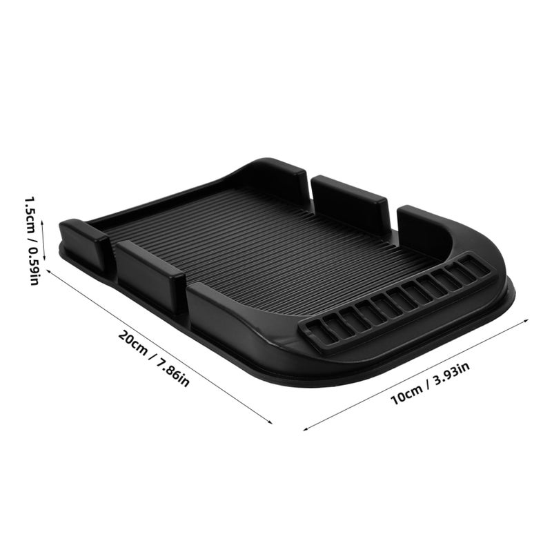 Non Slip Car Dashboard Mat Organizer For Phone Sunglasses Keys Safe Driving - Image 3