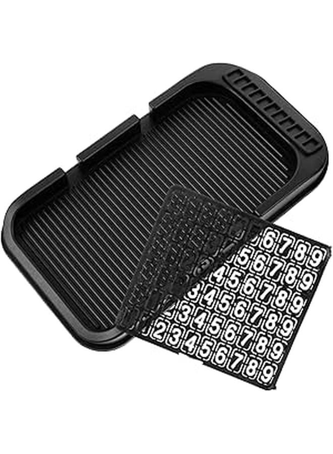 Non Slip Car Dashboard Mat Organizer For Phone Sunglasses Keys Safe Driving - Image 1
