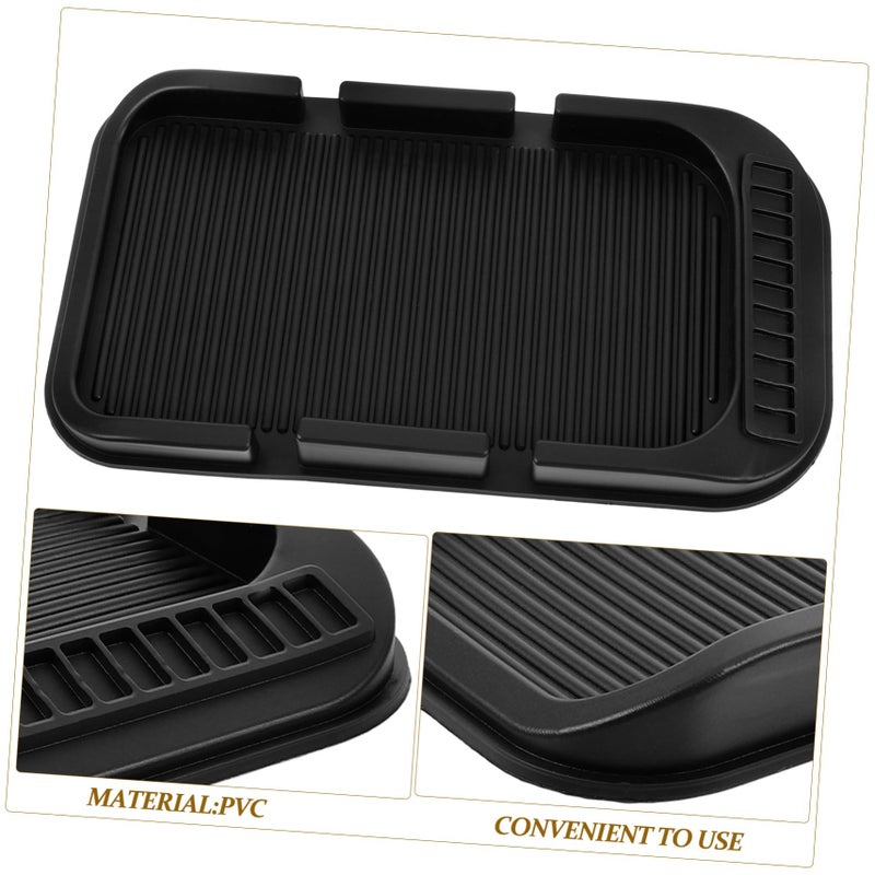 Non Slip Car Dashboard Mat Organizer For Phone Sunglasses Keys Safe Driving - Image 5