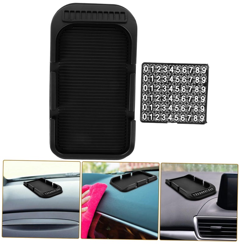 Non Slip Car Dashboard Mat Organizer For Phone Sunglasses Keys Safe Driving - Image 4