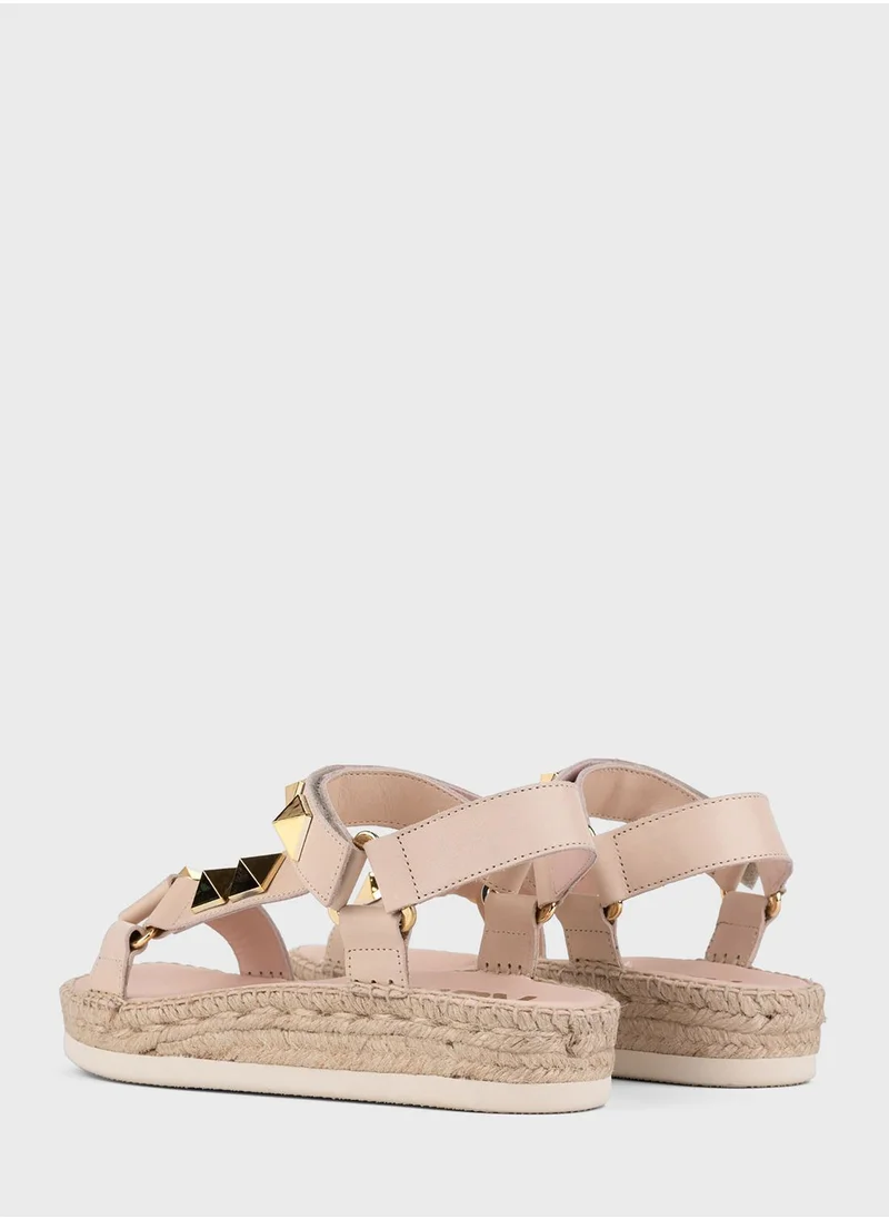 Kanna Ball Lux Flat Sandals