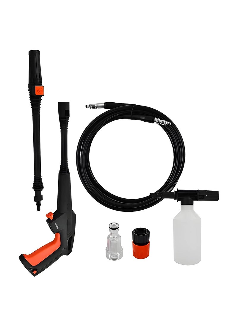 BLACK+DECKER - Pressure Washer, Max Pressure, Lightweight, Self-Priming, Total Stop System, Includes Accessories, Sleek Design, ECO Friendly, PW1450TD-B5 - Image 1