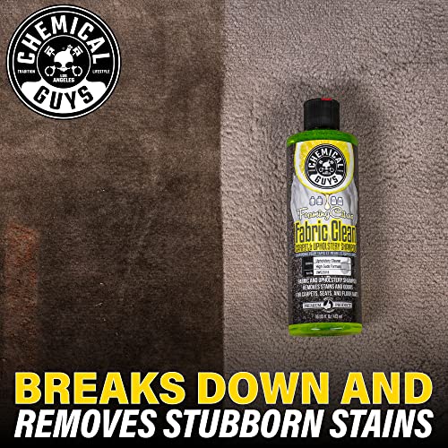 Chemical Guys CWS203 Foaming Citrus Fabric Clean Carpet & Upholstery Cleaner (Car Carpets, Seats & Floor Mats), Safe for Cars, Home, Office, & More, 128 fl oz (1 Gallon), Citrus Scent - Image 4