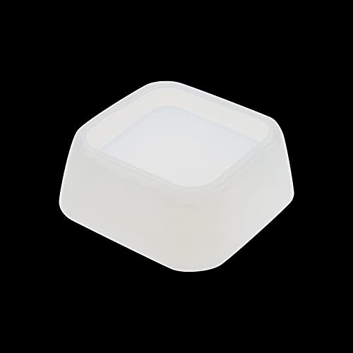 DIYstore 2 Pack Heart Shape Small Storage Box Resin Mold,Square Shape Jewelry Mini Bowl Silicone Mold, Cute Decorative Dish Containers Epoxy Casting Mold for Small Items Crafts Jewelry Art - Image 3