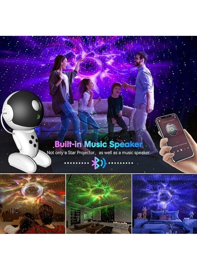 GGEROU 15 in 1 Astronaut Projector Light, Galaxy Star Night Light, Robot Projector Lamp Spaceman Starry Night Light, Timer & Remote Control, for Adult Kid's Bedroom Theater Living Ceiling Decor Best Gift  - Image 2