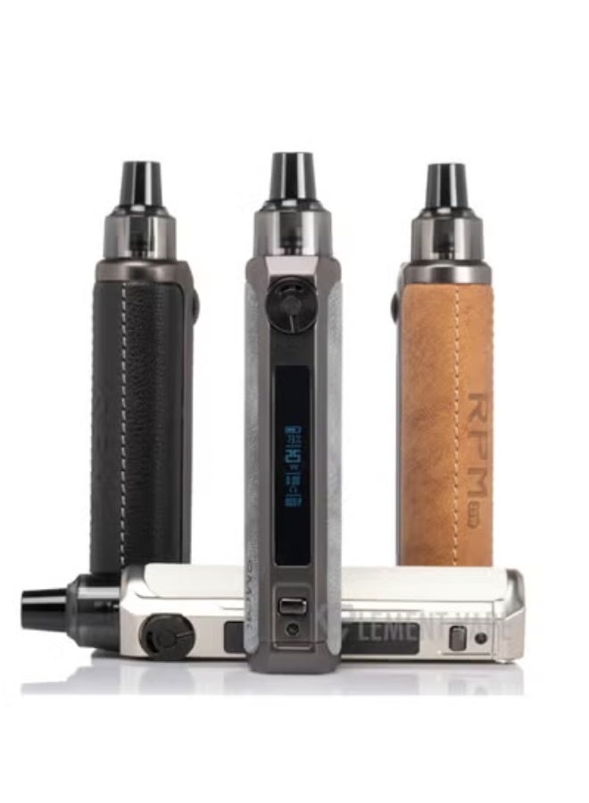Mazaj SMOK RPM 25W Kit Brown Leather Juice Refill Pod System - Image 3