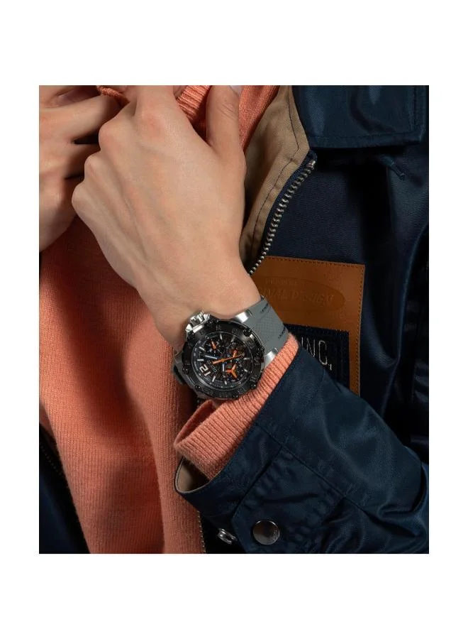 Guess  Mens Grey 2-Tone Multi-function Watch for Men | Best Price UAE