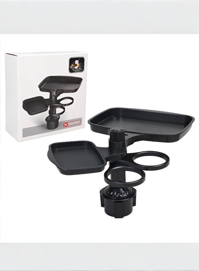 Multifunctional Car Phone Holder with Food Tray & Cup Holder (2-in-1) - Image 1