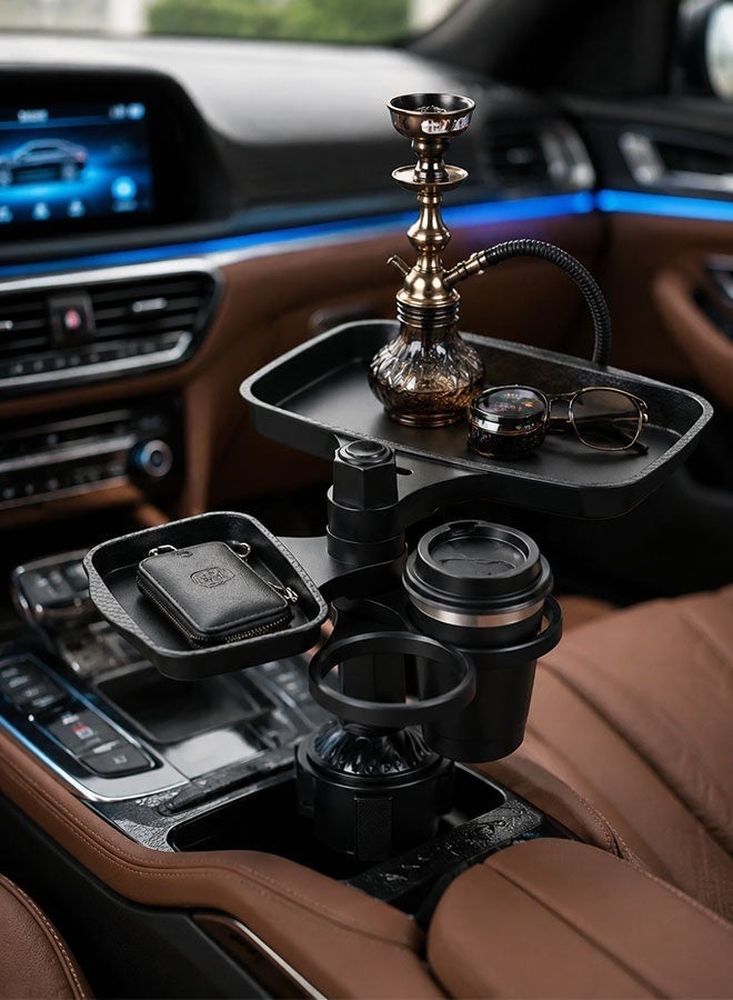 Multifunctional Car Phone Holder with Food Tray & Cup Holder (2-in-1) - Image 2