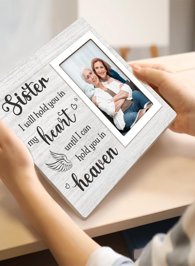 Milcier Loss of Sister Sympathy Gifts, In Loving Memory Picture Frame, Memorial Remembrance Condolences Gifts for Loss of Sister, Memorial Picture Frame Fits 4x6 In Photo - Image 2