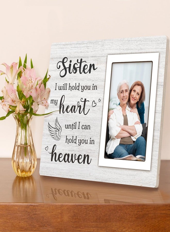 Milcier Loss of Sister Sympathy Gifts, In Loving Memory Picture Frame, Memorial Remembrance Condolences Gifts for Loss of Sister, Memorial Picture Frame Fits 4x6 In Photo - Image 4