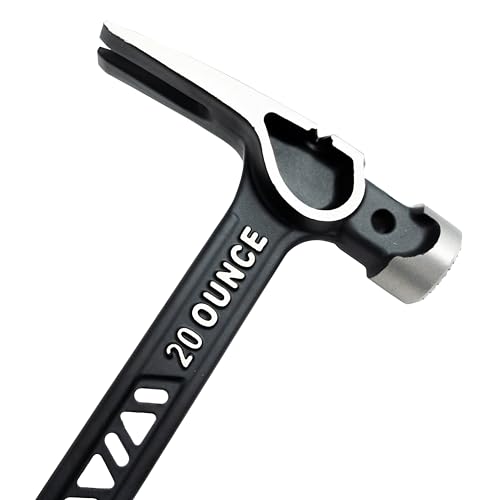 OX Pro Ultrastrike 20 oz Framing Hammer Milled Face with Vibration Dampening Bridged Neck Martillo De Carpintero - Image 3