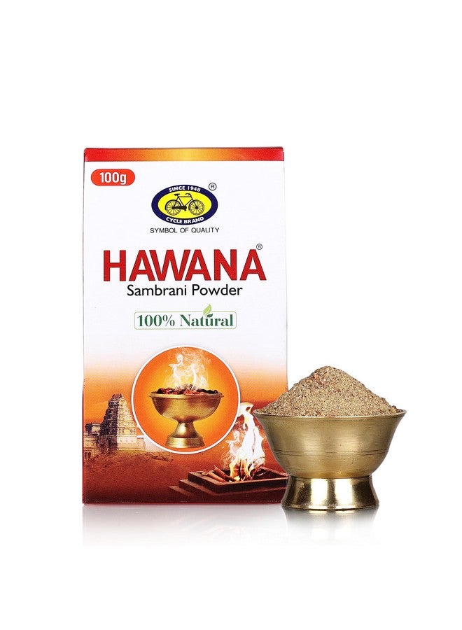CYCLE Cycle Pure Sambrani Powder Original for Pooja, 100 GM (Pack of 5) | Variants: Guggal, Hawana, Vibhuti, Karpura & Neem Sambrani Powder | Ideal for Daily Puja, Festive Occasions & Special Ceremonies - Image 3
