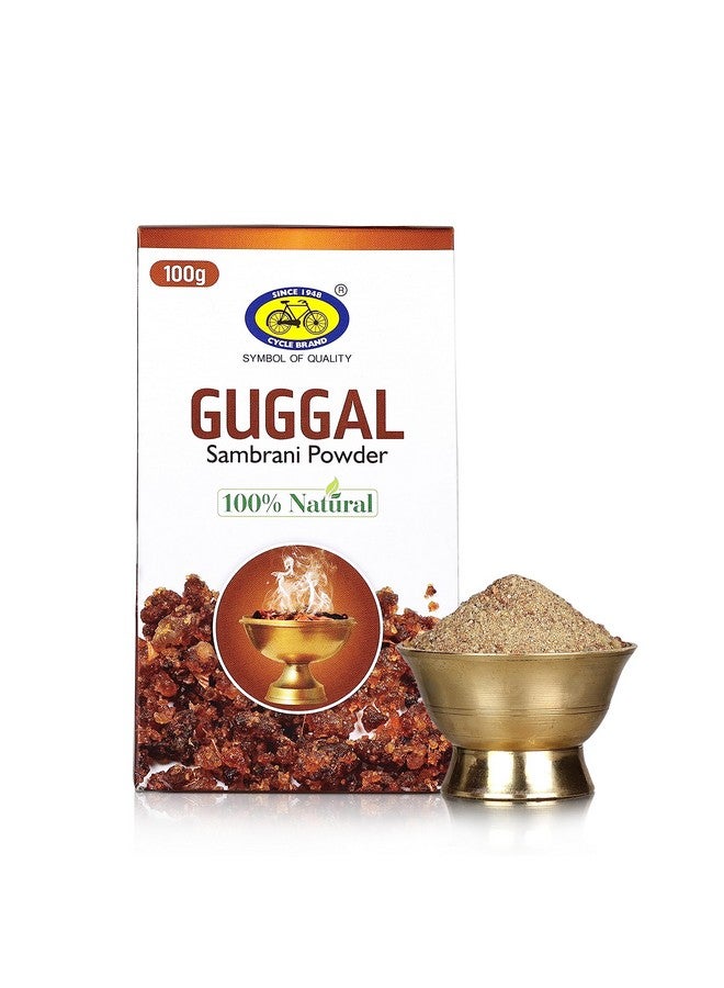CYCLE Cycle Pure Sambrani Powder Original for Pooja, 100 GM (Pack of 5) | Variants: Guggal, Hawana, Vibhuti, Karpura & Neem Sambrani Powder | Ideal for Daily Puja, Festive Occasions & Special Ceremonies - Image 2