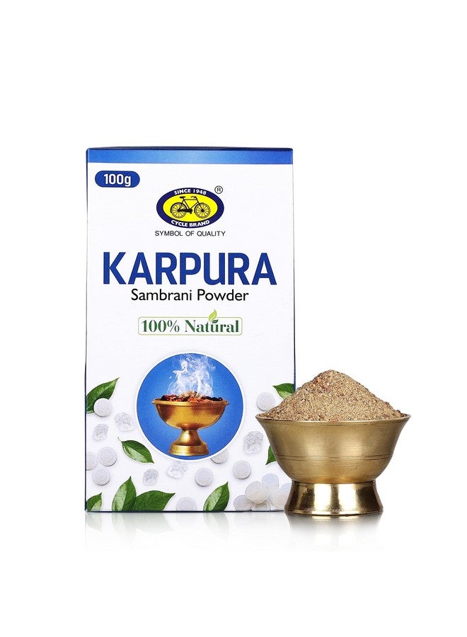 CYCLE Cycle Pure Sambrani Powder Original for Pooja, 100 GM (Pack of 5) | Variants: Guggal, Hawana, Vibhuti, Karpura & Neem Sambrani Powder | Ideal for Daily Puja, Festive Occasions & Special Ceremonies - Image 4