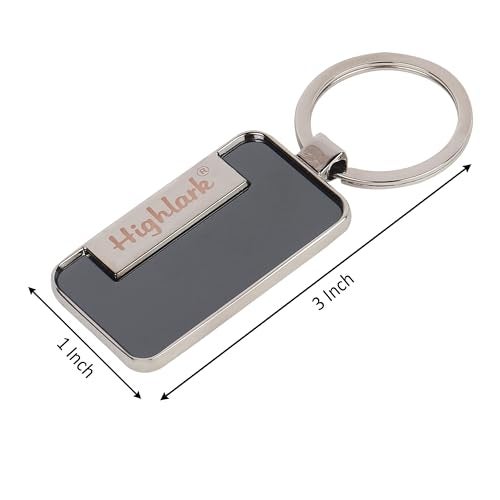 Highlark Metal Keyring & Keychain | Key Chain For Home, Office, Car & Bike | All Vehicles Compatible Keychain | Heavy Duty Key Chain For Men & Women - Image 4