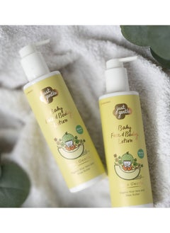 Just Gentle Organic Baby Moisturizing Lotion Melon - 97% Natural Ingredients, Hydrating Shea Butter & Aloe Vera, Suitable for Newborns, 200ml  - Image 5