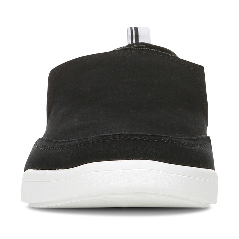 Vionic Women's Malibu Slip-ons Sneakers, Black Canvas, 6.5 - Image 5