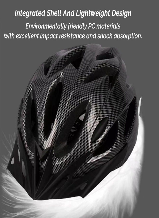 Generic Lightweight Bike Helmet with Detachable Pads, Adjustable Size Integrally-Molded Cycling Helmet, Road Bike Mountain Bike Helmet for Men and Women.  - Image 2