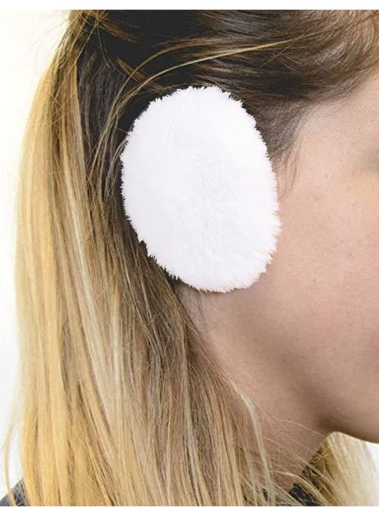 Zikra Fleece Ear Muffs, 3 Pairs Windproof Bandless Ear Warmers for Men Women - Image 4