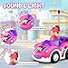 Elovien Remote Control Car for Toddlers 13 RC Race Toys for 3 Year Old Girl Radio Controlled Car with Lights Music Toys for Ages 24 Girls Birthday Gift for Toddlers Baby Girls Pink - Image 4