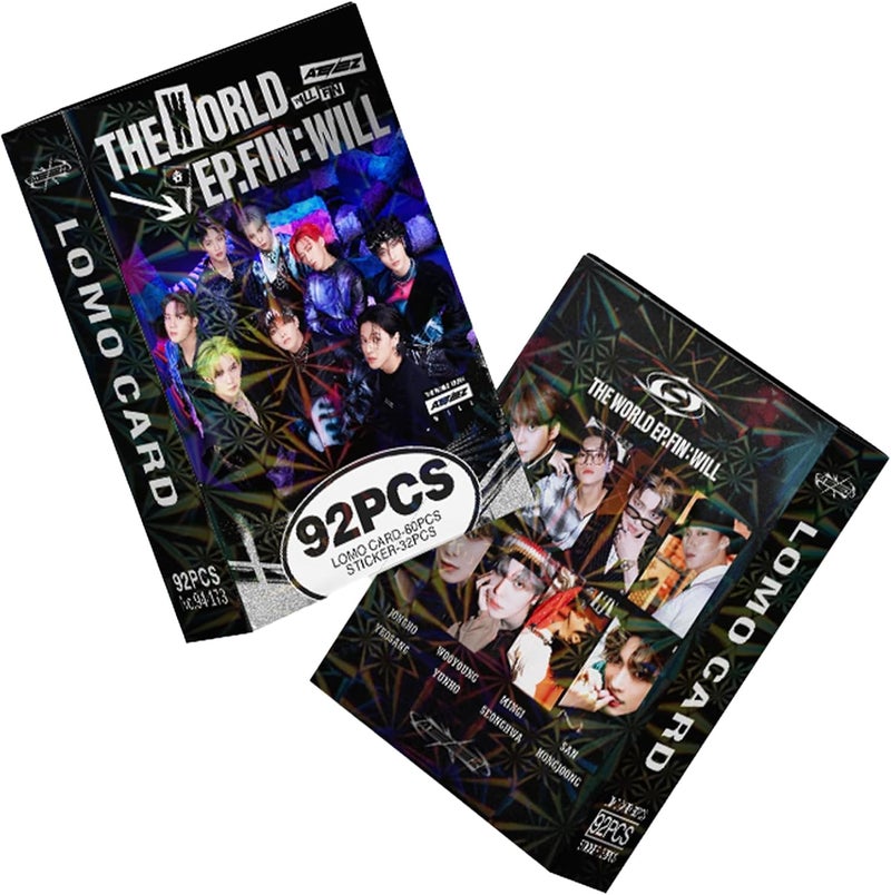 KPOPBP ألبوم KPOP THE WORLD EP.FIN: بطاقات صور WILL هدايا كيبوب للمعجبين مجموعة بطاقات ليمو - Image 5