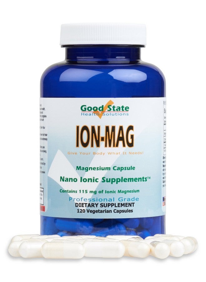 Good State ION-MAG - Ionic Magnesium Capsules - (115 mg Each Serving) (120 Veggie Capsules) - Image 1
