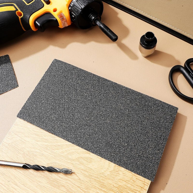 100pcs Wet Dry Sandpaper Sheets Fine Grit Assortment for Car Wood Polishing and Finishing High-Performance Abrasive Pack - Image 4