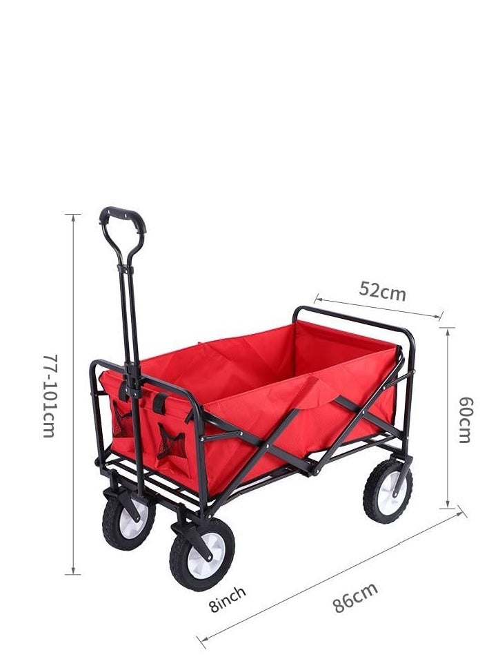 Generic Foldable Multipurpose Outdoor Garden Camping Cart  86x101x52centimeter  - Image 3