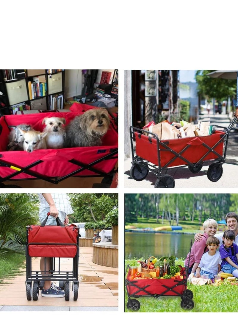 Generic Foldable Multipurpose Outdoor Garden Camping Cart  86x101x52centimeter  - Image 4