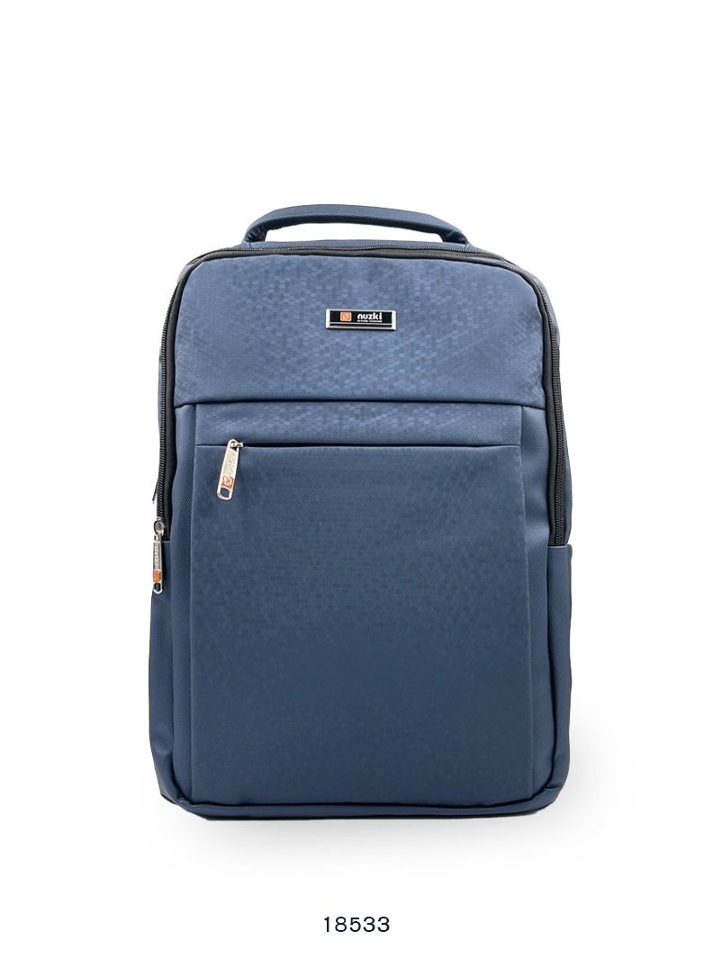 nuzki Premium Laptop Backpack for Men & Women - Business Travel Backpack with USB Charging Port - College School Computer Backpack Fits Laptop Notebook up to 18 INCH"  - Image 1