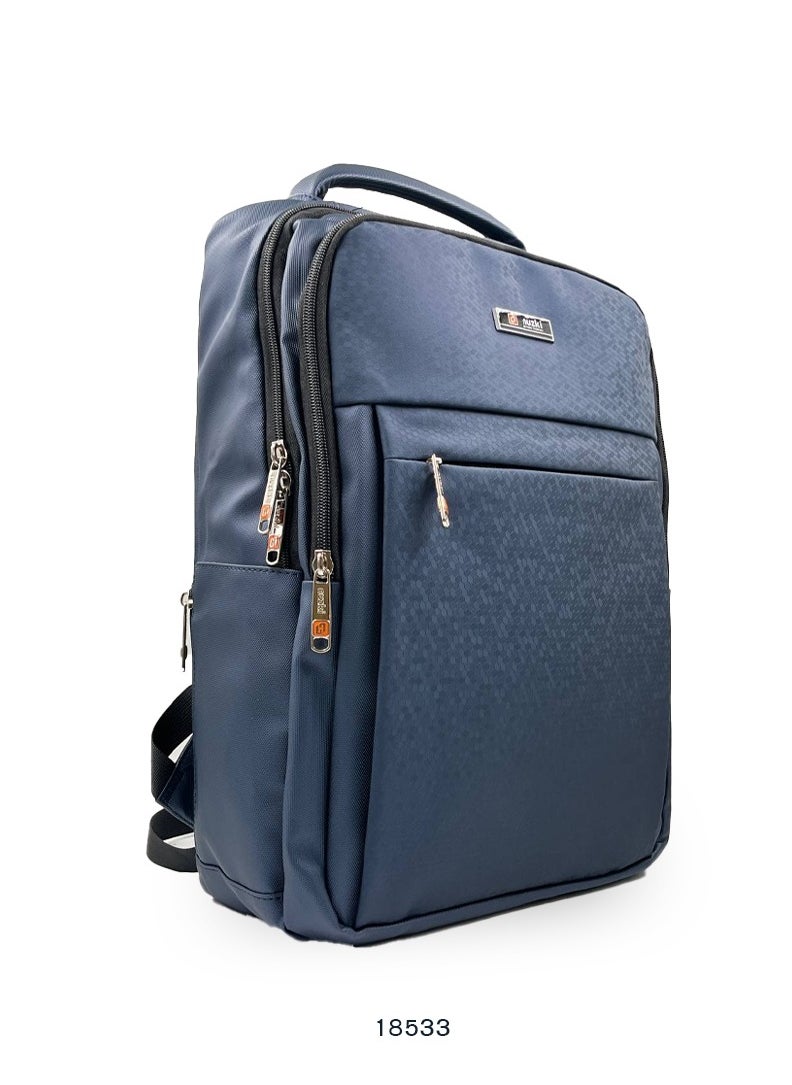 nuzki Premium Laptop Backpack for Men & Women - Business Travel Backpack with USB Charging Port - College School Computer Backpack Fits Laptop Notebook up to 18 INCH"  - Image 2