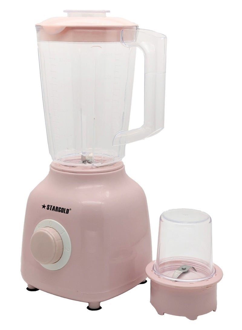 Stargold SG-1317 Blender and Grinder with 500W Power Copper Motor and 1.8L Juice Capacity - Image 2