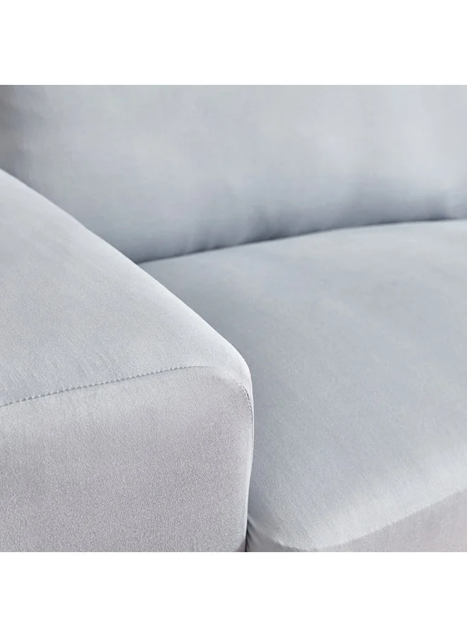 Home Box Squab Solid 2-Seater Sofa Cover 90 x 100 cm