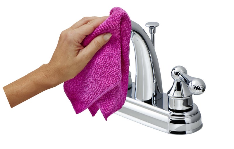 Casabella Microfiber 12" x 14" Cleaning Cloths, (Pack of 2), Magenta All Purpose, 2 Count - Image 4
